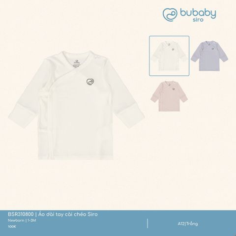 Áo dài tay cài chéo Siro Bubaby BSR310800.0NBA12