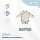 Body chip dài tay cài chéo Dona 2108DN Bubaby