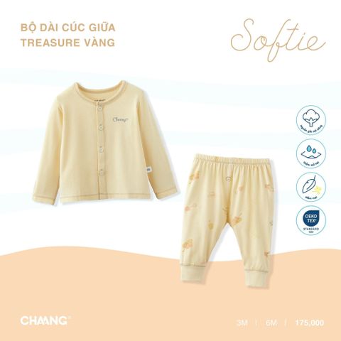Bộ dài tay cúc giữa Chaang Treasure