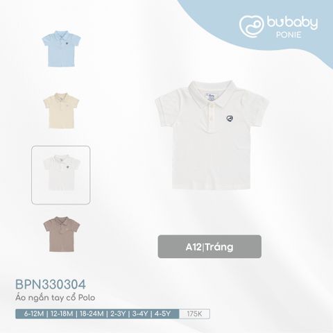Áo ngắn tay cổ Polo Ponie 330304 Bubaby