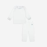 Promo Bộ dài tay cổ chồm Leafly 110501 Bubaby