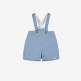 Promo Quần yếm đùi bé trai Kaki 433202 Bubaby