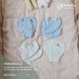 Set 4 bộ bao tay bao chân Q7 Bubaby