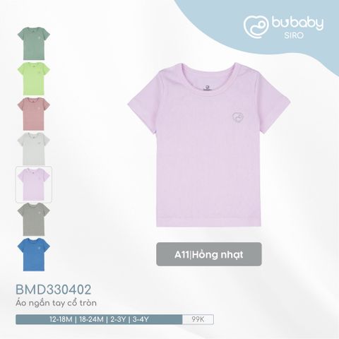 Áo ngắn tay cổ tròn Bubaby