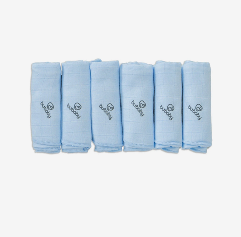 Khăn sữa Muslin pack 6 Bubaby AMU104806.FREA01