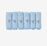 Khăn sữa Muslin pack 6 Bubaby AMU104806.FREA01