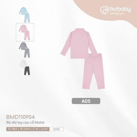 Bộ dài tay cao cổ Molist 904 Bubaby