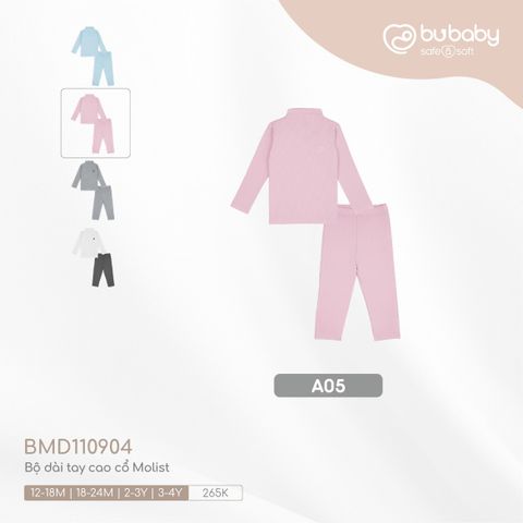 Bộ dài tay cao cổ Molist 904 Bubaby