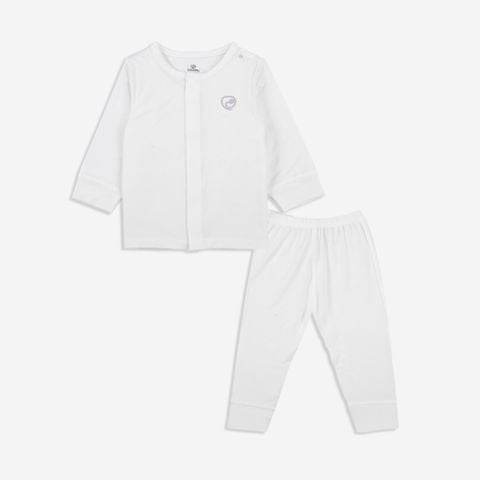 Bộ dài tay cài giữa Bambus Bubaby