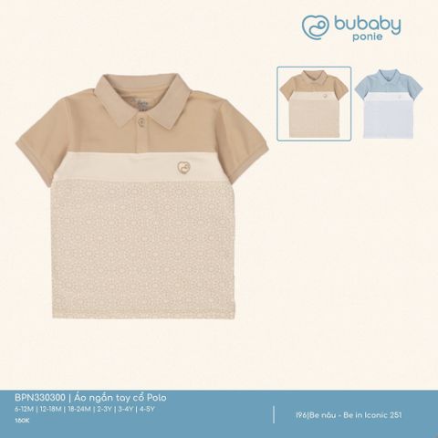 Áo ngắn tay cổ Polo Iconic 251 Bubaby BPN330300.03YI96