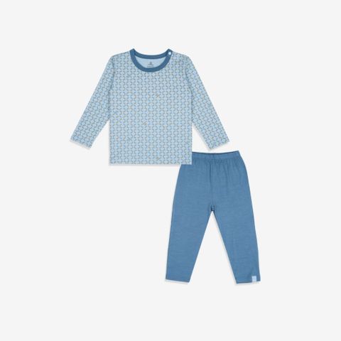 Bộ dài tay cài vai Bambus Iconic 1 Bubaby