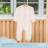 Body dài tay cài chéo bé gái Bubaby BBB2108BG.06MA10