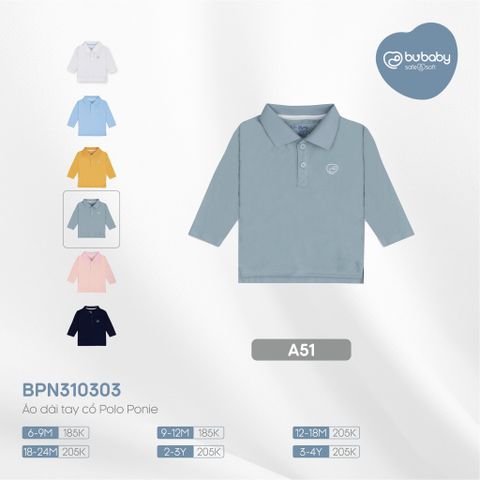 Promo Áo dài tay Ponie 8935296542588 Bubaby