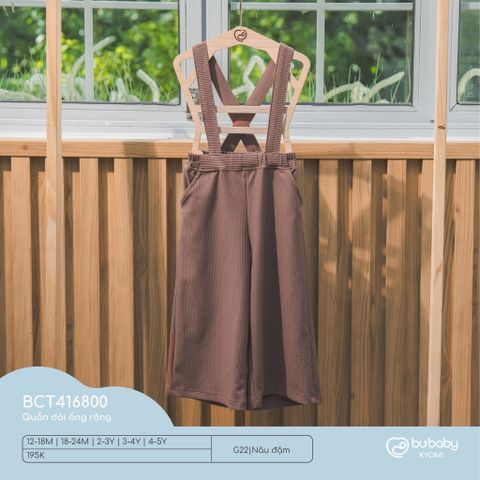Quần dài ống rộng Bubaby BCT416800.03YA53