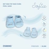 Bao tay bao chân Chaang - mèo cam - Freesize