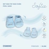 Bao tay bao chân Chaang - mèo cam - Freesize