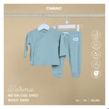 Bộ dài tay cúc chéo Chaang Music - Hồng - 0-3m
