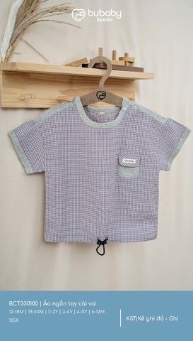 Áo ngắn tay cài vai BCT330100.03YK35