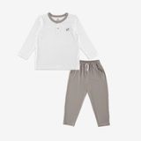 Bộ dài tay cổ trụ Bambus Gami Bubaby