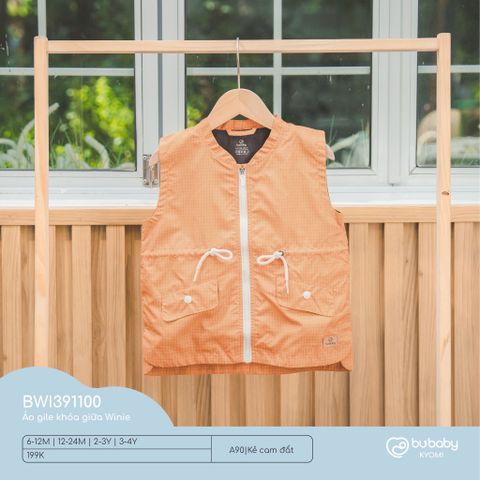 Áo gile khóa giữa Winie Bubaby BWI391100.M24B16