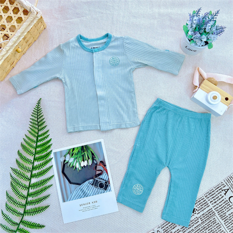 Bộ dài tay Hrnee cài chéo Modal organic