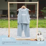 Bộ gile cổ tròn, quần dài Bubaby BCT190400.03YA52