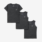 Set 3 Áo ngắn tay, sát nách, ba lỗ Siro Bubaby