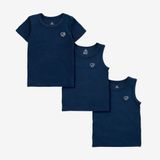 Set 3 Áo ngắn tay, sát nách, ba lỗ Siro Bubaby