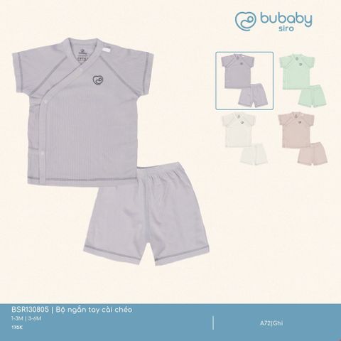 Bộ ngắn tay cài chéo Bubaby BSR130805.06MA09