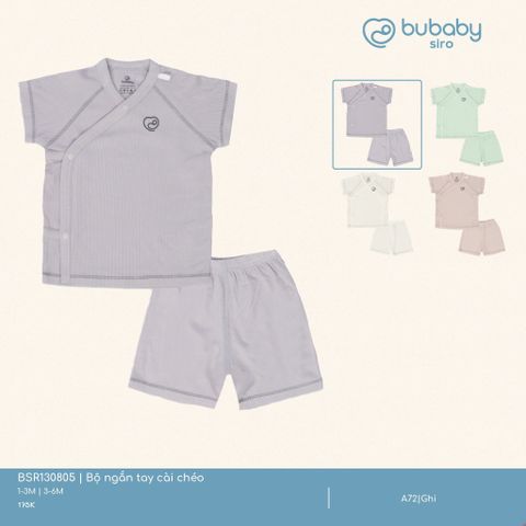 Bộ ngắn tay cài chéo Bubaby BSR130805.06MA09