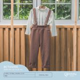 Quần yếm dài túi ốp sau Bubaby BCT416900.03YA53