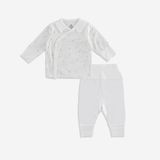 Bộ dài tay Bubaby cài chéo cổ Peter Pan Gami