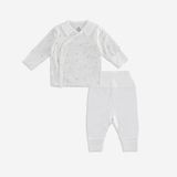 Bộ dài tay Bubaby cài chéo cổ Peter Pan Gami