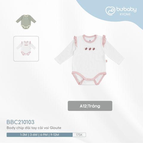 Body Bubaby chip dài tay cài vai Gloute