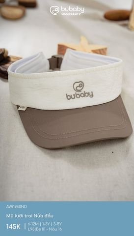 Mũ lưỡi trai Nửa đầu Bubaby AWI1940ND.M12L93