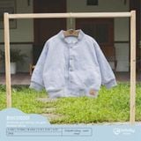 Áo gió dài tay cài giữa Bomber Winie Bubaby