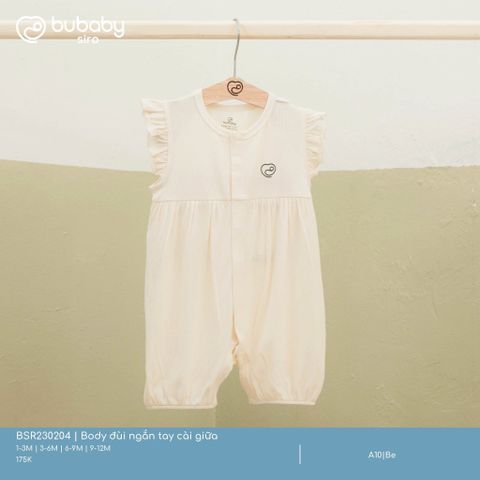 Body đùi ngắn tay cài giữa Bubaby BSR230204.06MA10