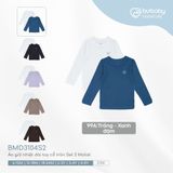 Áo giữ nhiệt dài tay cổ tròn Set 2 Molist 3104S2 Bubaby