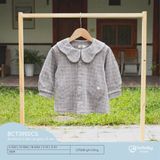 Áo khoác 2 lớp cài giữa cổ sen Bubaby BCT3902CS.03YG75