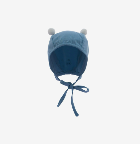 Mũ Buộc dây Quả bông Bonnet Muda Bubaby ABC1943QB.06MA01