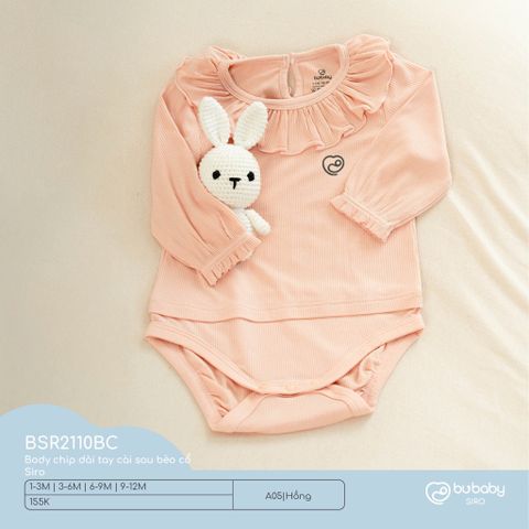 Body chip dài tay cài sau bèo cổ Siro Bubaby BSR2110BC.06MA05