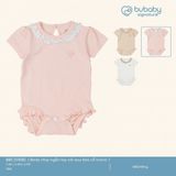 Body chip ngắn tay cài sau bèo cổ Iconic 1 Bubaby BBC2310BC.06MA05