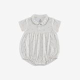 Body Bubaby chip ngắn tay bé gái cổ Peter Pan Gami