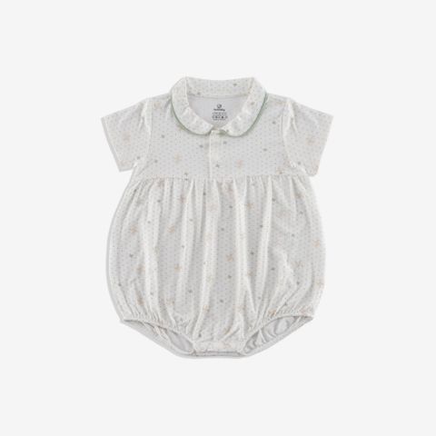 Body Bubaby chip ngắn tay bé gái cổ Peter Pan Gami