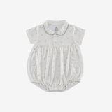 Body Bubaby chip ngắn tay bé gái cổ Peter Pan Gami