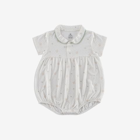 Body Bubaby chip ngắn tay bé gái cổ Peter Pan Gami