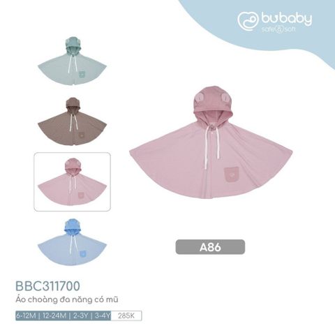 Áo choàng đa năng có mũ Bubaby