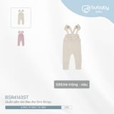 Quần yếm dài Bèo đai Siro Stripy Bubaby