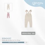 Quần yếm dài Bèo đai Siro Stripy Bubaby