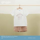 Bộ ngắn tay cài vai Bamco Bubaby BBC130112.03YB34